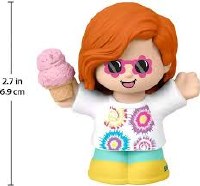 FP LITTLE PEOPLE FIG GIRL W/ICE CREAM