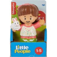 FP LITTLE PEOPLE FIG GIRL W/BUNNY