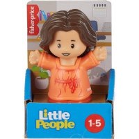 FP LITTLE PEOPLE FIG MOM W/ORANGE DRESS
