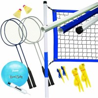 FRANKLIN BADMINTON  VOLLEYBALL SET REC