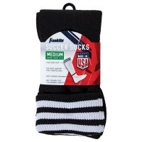 FRANKLIN SOCCER SOCKS BLACK/WHITE SMALL