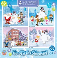 FROSTY THE SNOWMAN 4 PUZZLE PACK