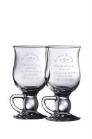 GALWAY IRISH BLESSING LATTE MUGS SET/2