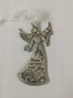 GANZ BLESSED ANGEL ORN BLESS OUR HOME