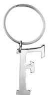 GANZ SILVER KEYRING F