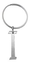 GANZ SILVER KEYRING I