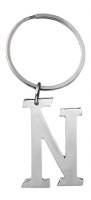 GANZ SILVER KEYRING L