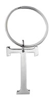 GANZ SILVER KEYRING T
