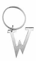 GANZ SILVER KEYRING W