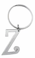 GANZ SILVER KEYRING Z