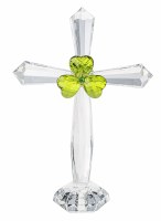 GANZ STANDING SHAMROCK CROSS