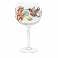 GINOLOGY COCKTAIL GLASS HUMMINGBIRD