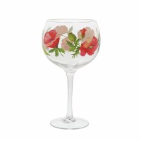 GINOLOGY COCKTAIL GLASS POPPIES