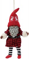 POSSIBLE DREAMS ORN GNOME MOOSE HAT AA