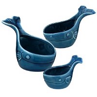 GRASSLANDS WHALE BOWLS SET/3