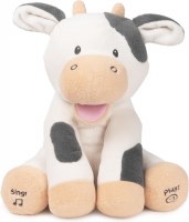 GUND ANIMATED BUTTERMILK COW 12"
