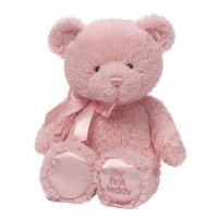 GUND MY 1ST TEDDY PINK SMALL