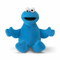 GUND SESAME ST COOKIE MONSTER BEAN BAG