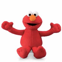 GUND SESAME STREET  BEAN BAG ELMO