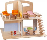 HABA LITTLE FRIENDS CITY VILLA DOLLHOUSE