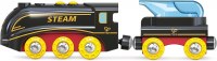 HAPE STEAM & WHISTLE TRAIN SET