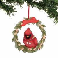 HEART OF CHRISTMAS ORN BABY BIRD