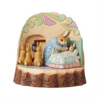 HEARTWOOD CREEK MRS. RABBIT W/BUNNIES
