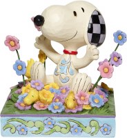 HEARTWOOD CREEK SNOOPY IN FLOWERS