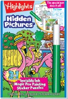 HIGHLIGHTS MAGIC INK BOOK HIDDEN PICTURE