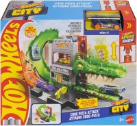 HOT WHEELS CROCODILE PIZZA SHOP