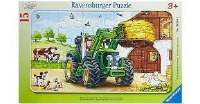 RAVENSBURGE4 15PC PUZZLE TRACTOR