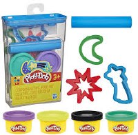 PLAY-DOH STORAGE BUCKET BLUE