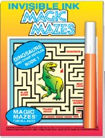 INVISIBLE INK MAGIC MAZES DINOSAURS