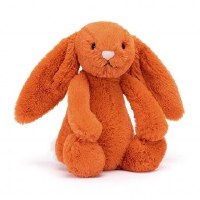 JELLYCAT BASHFUL BUNNY TANGERINE SMALL