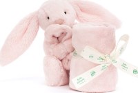 JELLYCAT BASHFUL PINK BUNNY SOOTHER