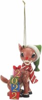 JIM SHORE ORNAMENT RUDOLPH 2022