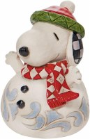 JIM SHORE SNOOPY MINI SNOWMAN