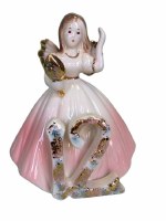 JOSEF BIRTHDAY GIRLS 12 YR OLD FIGURINE