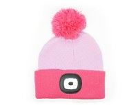 KID'S RECHARGEABLE LED HAT PINK