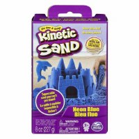 KINETIC SAND 8oz NEON BLUE