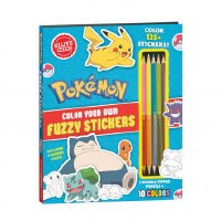 KLUTZ POKEMON FUZZY STICKERS