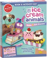 KLUTZ SEW YOUR OWN ICE CREAM ANIMALS