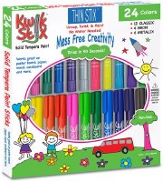 KWIK STIX 24CT TEMPERA PAINT THIN