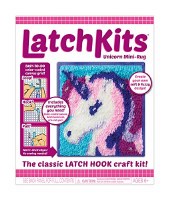 LATCH HOOK KIT UNICORN