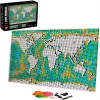 LEGO ART WORLD MAP