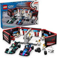 LEGO CITY #60444 F1 GARAGE & MERCEDES