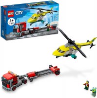 LEGO CITY RESCUE HELICOPTER TRANSPORT
