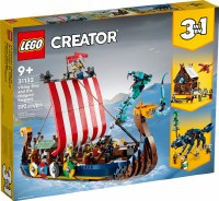 LEGO CREATOR VIKING SHIP & SERPEANT