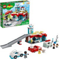 LEGO DUPLO PARKING GARAGE & CAR WASH