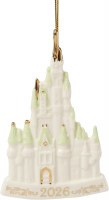 LENOX 2026 ORN CINDERELLA CASTLE PORC